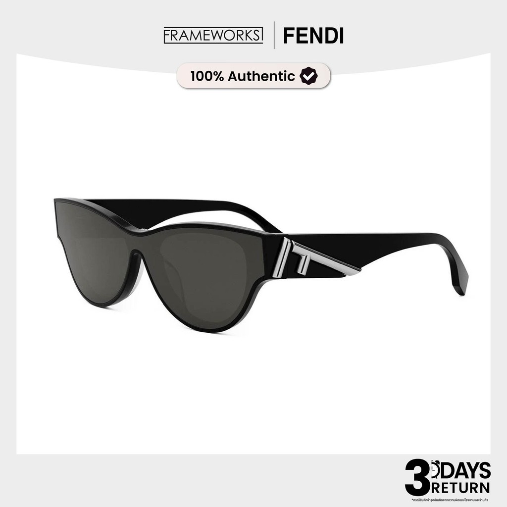 [ของแท้] FENDI FIRST แว่นกันแดด รุ่น FE40135F | มือหนึ่ง พร้อมกล่องและอุปกรณ์ครบ