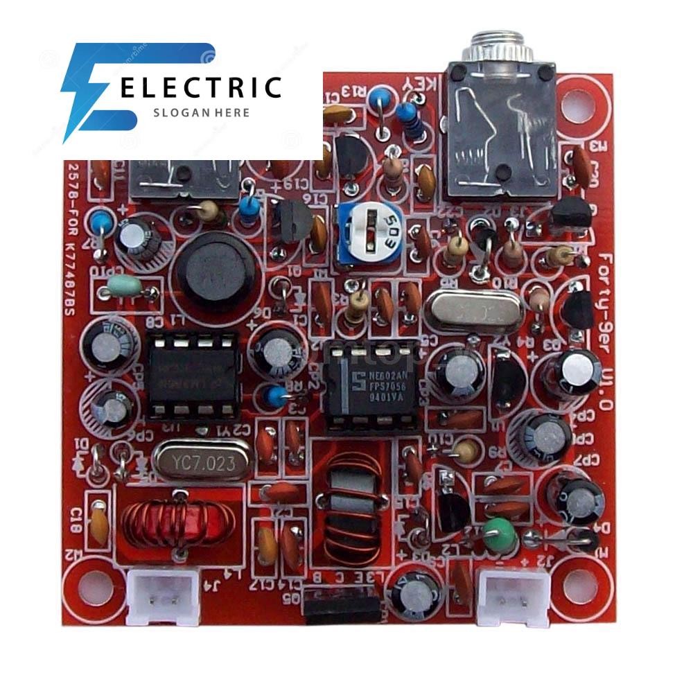 DIYMORE | 3W CW Short Wave Ham Radio Telegraph Transceiver Elektronik DIY Kit Forty-9er Kit 7.023MHz