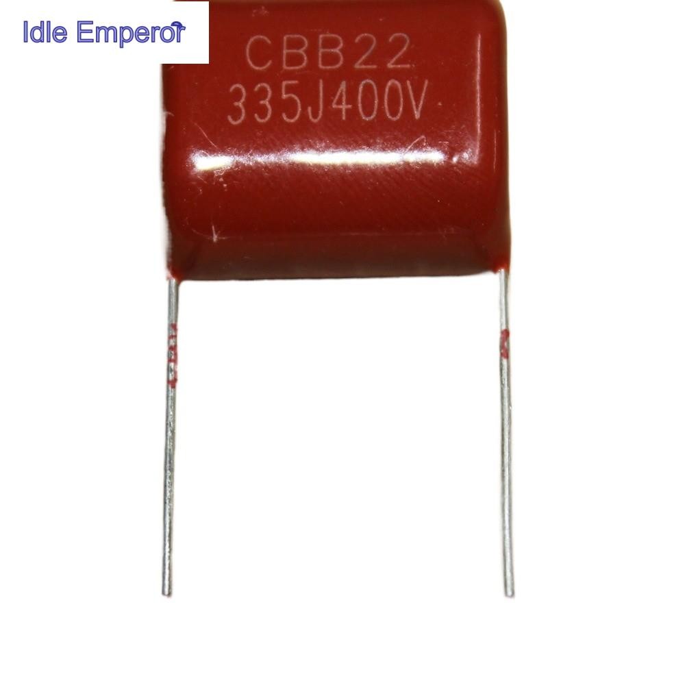 Cbb22 400V335J 400V3.3 UF Pitch P20 CBB ตัวเก็บประจุใหม่เอี่ยม