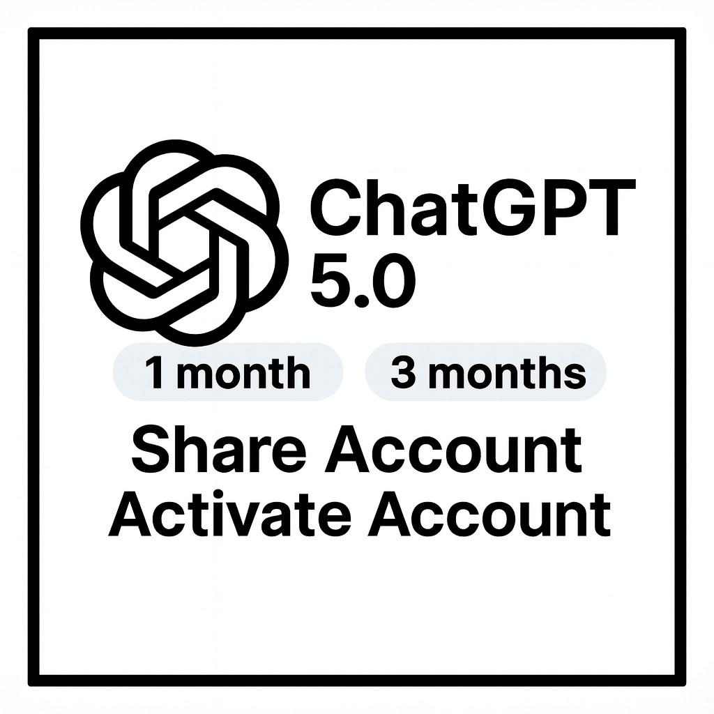 🔥พร้อมส่ง GPT Plus 5.o 1-3m Sticker