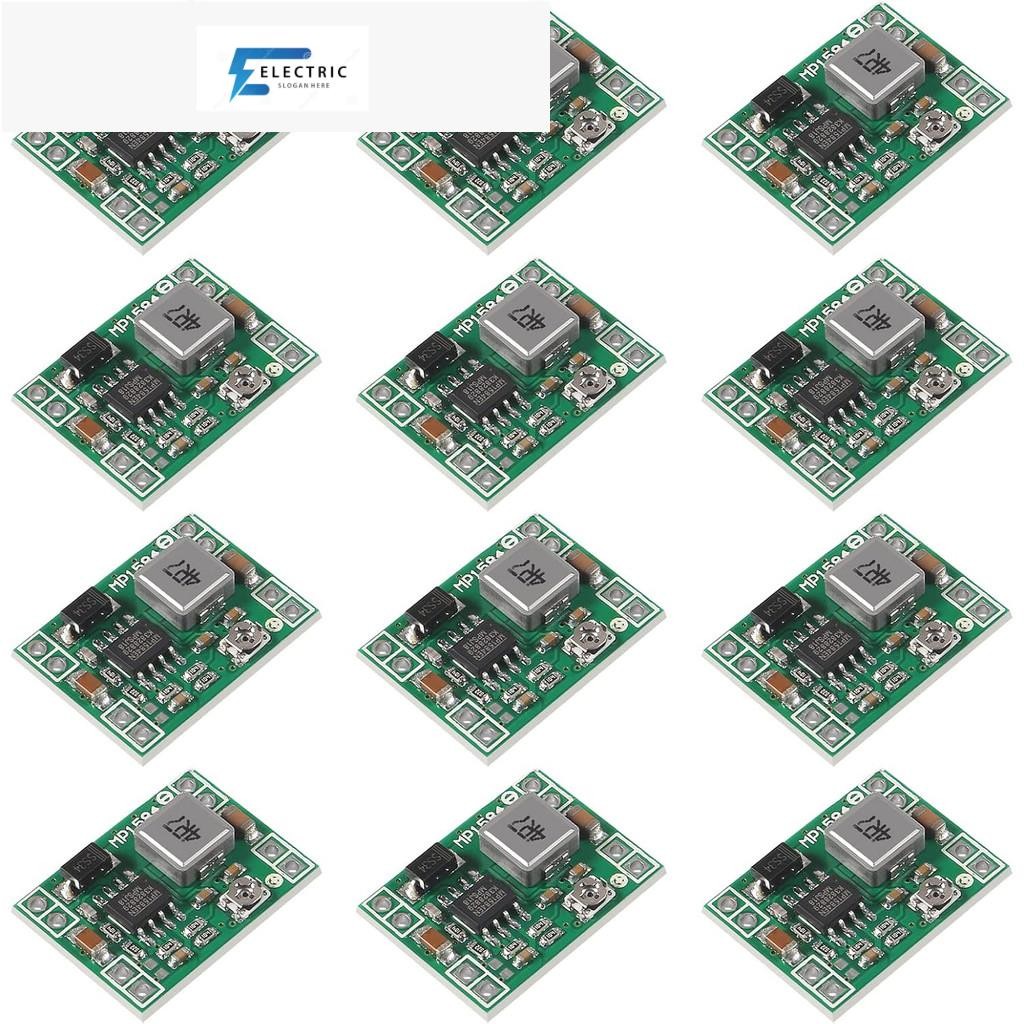 12PCS MP1584 MP1584EN DC-DC 3A ปรับแรงดันไฟฟ้า Buck Converter มินิแรงดันไฟฟ้าแหล่งจ่ายไฟขั้นตอนลงโมด