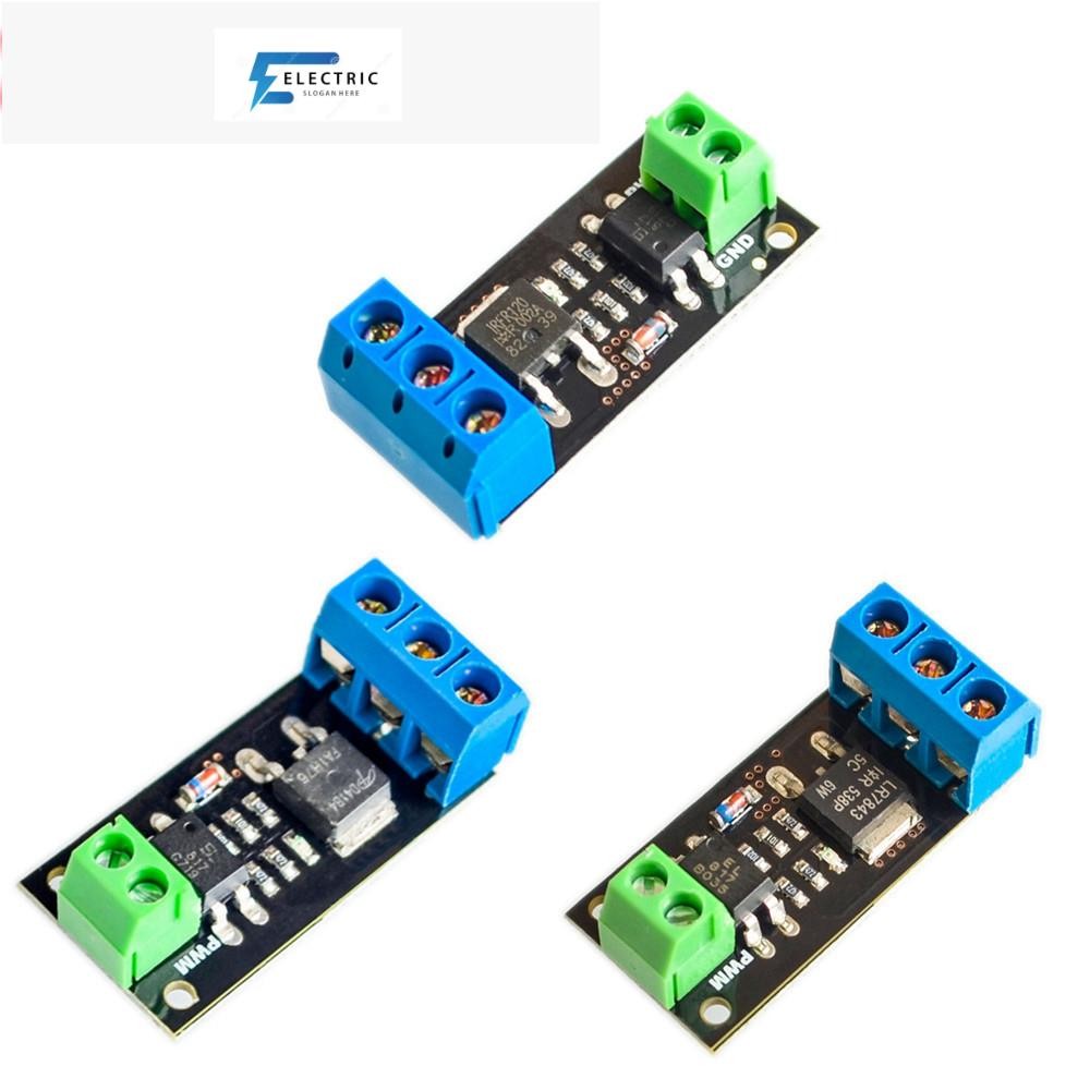 แยก MOSFET MOS Field Effect โมดูลหลอด FR120N LR7843 D4184 AOD4184 PWM ควบคุมแผงควบคุมสําหรับ Arduino