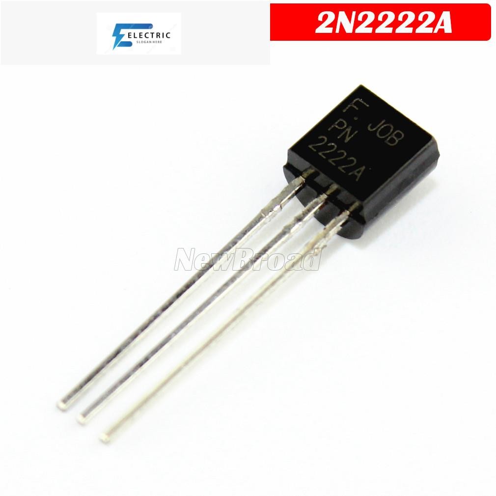 100PCS 2N2222 2N2222A TO-92 TO92 ทรานซิสเตอร์ IC ใหม่และต้นฉบับ