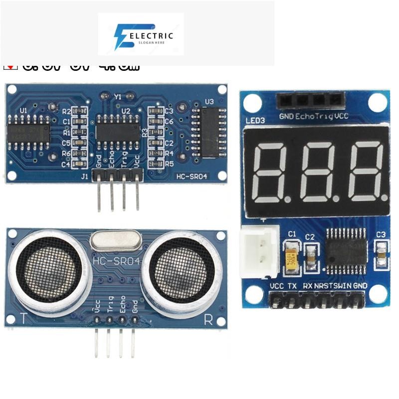 เซ็นเซอร์อัลตราโซนิก HC-SR04 HCSR04 ถึงโลกเครื่องตรวจจับคลื่นอัลตราโซนิกโมดูลตั้งแต่ HC SR04 HCSR04 