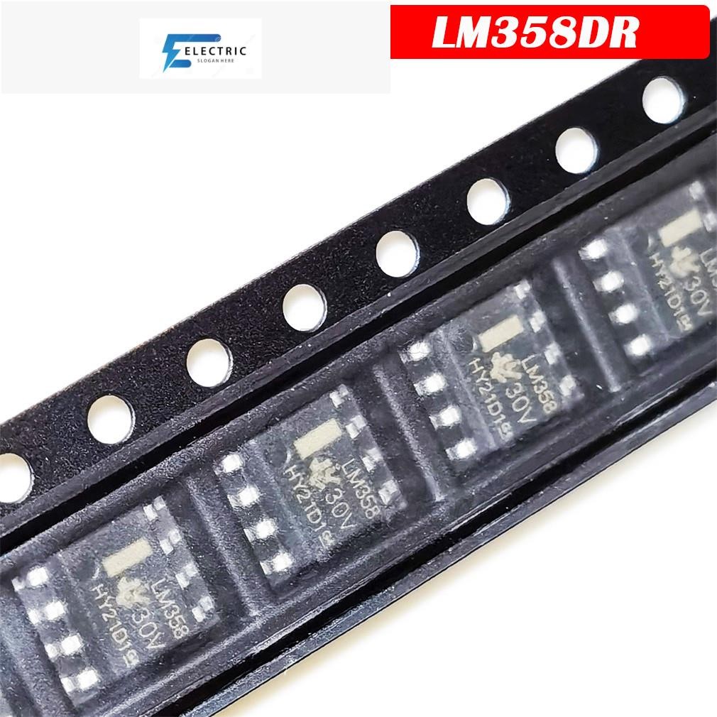 5PCS LM358DR SOP8 LM358 SOP LM358DT SOP-8 SMD LM358DR2G IC ใหม่และต้นฉบับ
