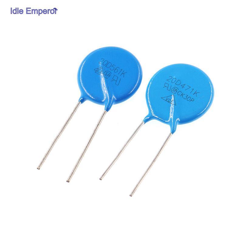 10 pcs Vartor Resistor 20D471K 20D221K 20D270K 20D391K 20D431K 20D561K DIP 20MM 102K 1K 201K 511K 68