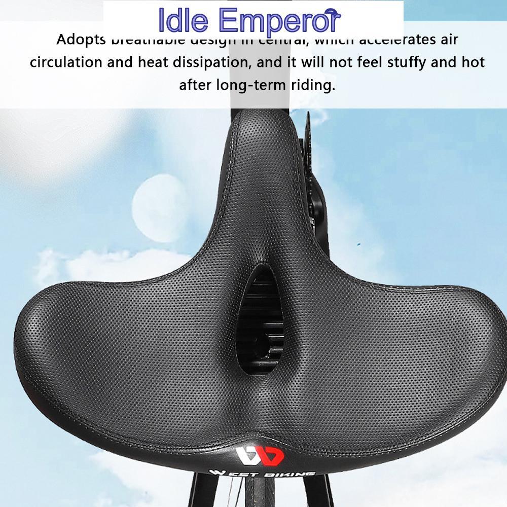 Sportstar.TH WEST BIKING BIKE BIKE WIDE CYCLE CYCLE SADDLE SADDLE ช็อตช็อตเบาะจักรยาน