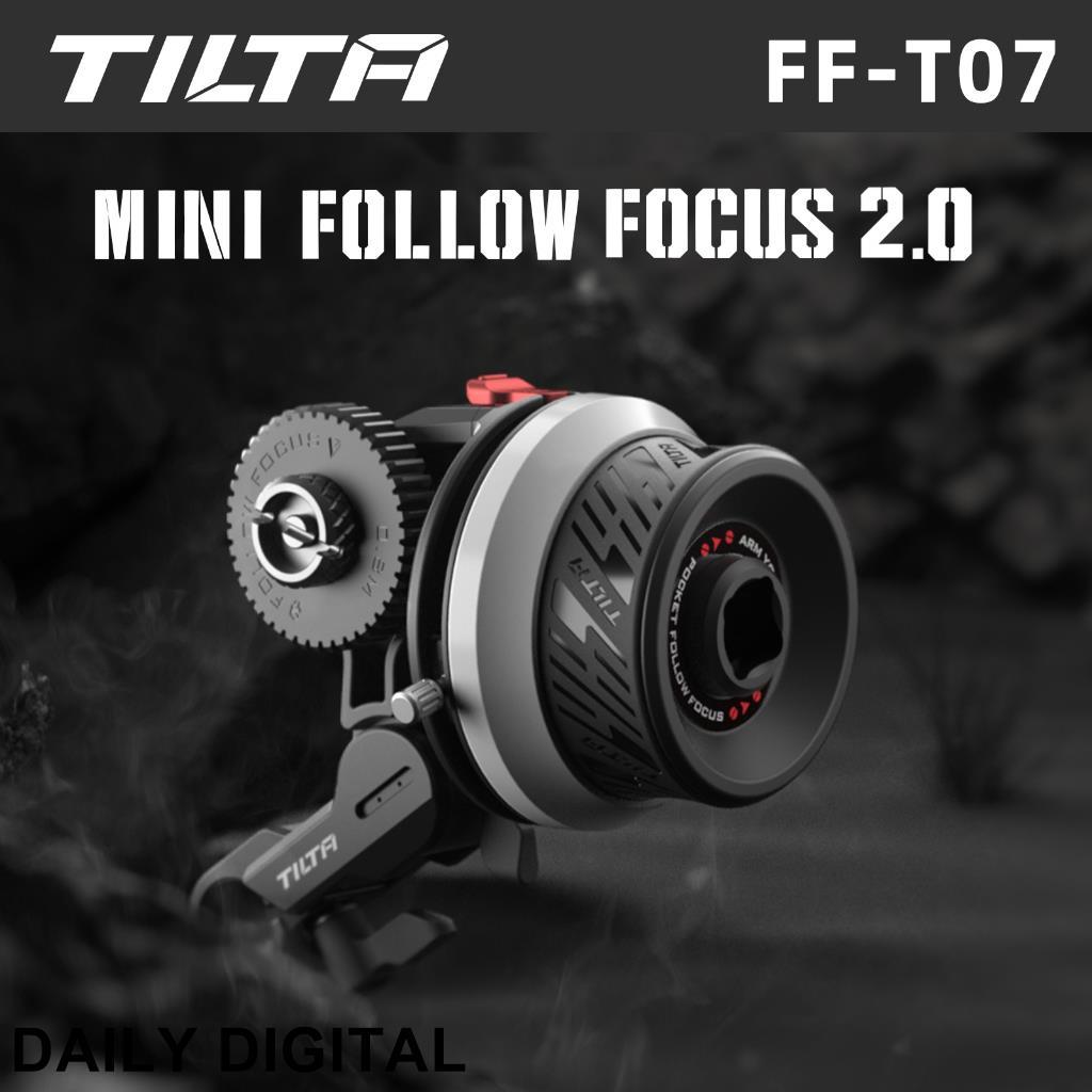 Tilta FF-T07 ระบบควบคุมซูมโฟกัส 2.0 ขนาดเล็ก สําหรับกล้อง DSLR Sony A7M4 A7S3 FX3 FX30 C70 R5C GH6 B
