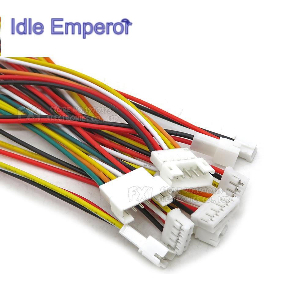 ปลั๊กเชื่อมต่อ Ph2.0 มม. 2 3 4 5 6 pin ตัวผู้ ตัวเมีย พร้อมสาย 2.0 มม. PH 2.0 2 พิน 3 พิน 4 พิน 5 พิ