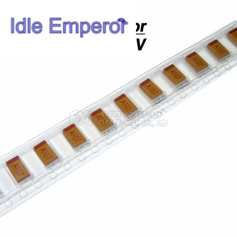 ตัวเก็บประจุแทนทาลัม Type C 68UF 10UF 22UF 47UF 100UF 220UF 330UF 10V 4V 6.3V 16V 25V 35V 107 226 68
