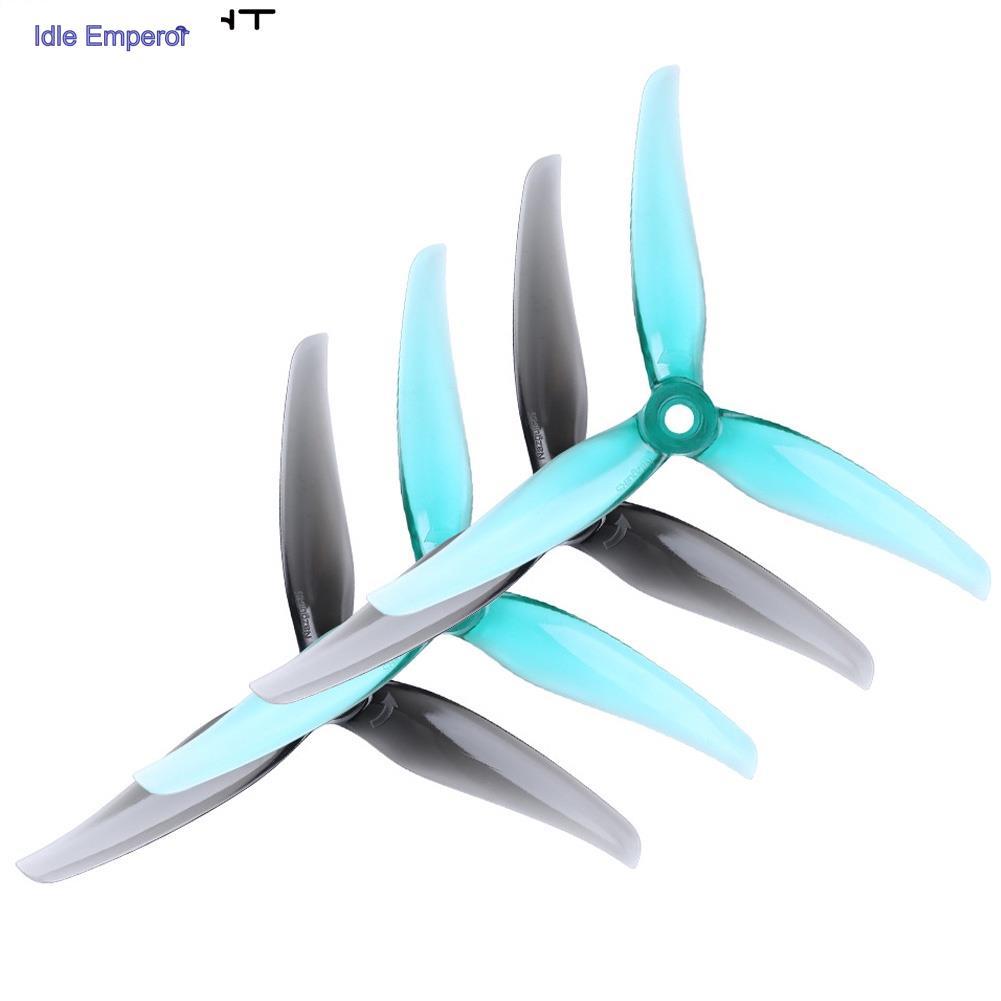 Iflight Nazgul R5 ใบพัดสามใบพัด 3 ใบพัด 5 นิ้ว CW CCW พร้อมรูเมาท์ 5 มม. สําหรับโดรนแข่งขัน FPV