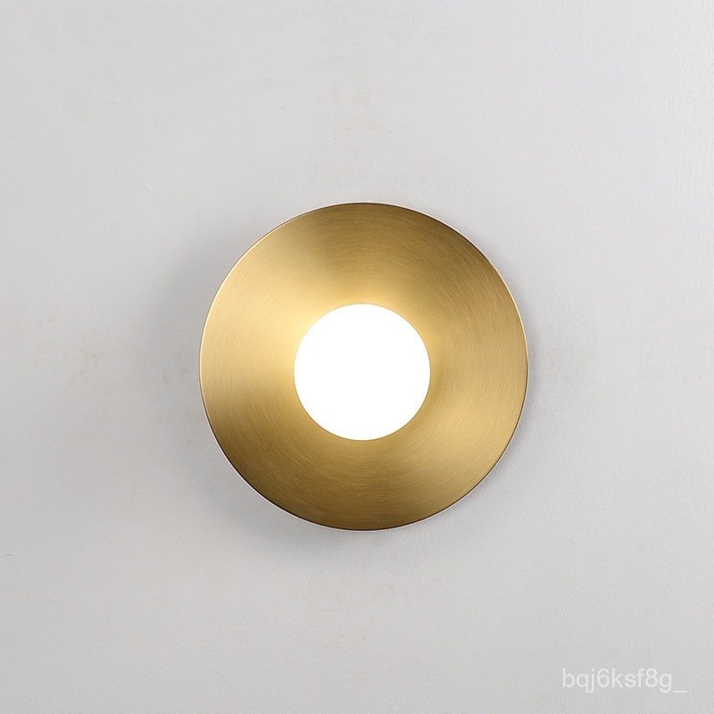 Nordic Bedroom Bedside Wall Lamp Designer Soft Decoration Simple Corridor Background Wall Bedroom Be