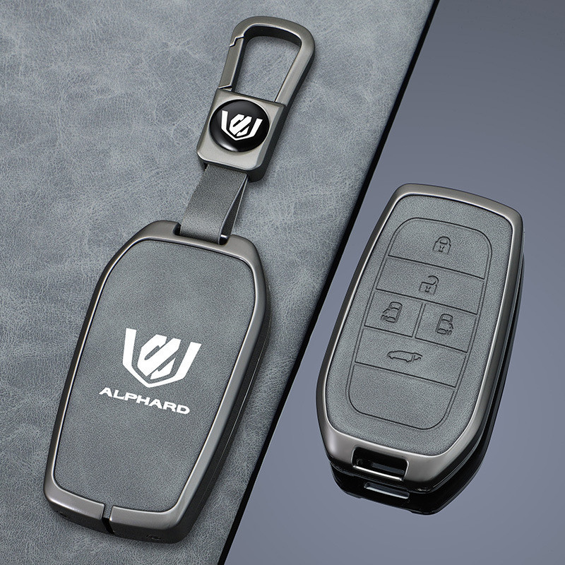 เหมาะสำหรับ Toyota Vellfire Alphard Alphard30 ปลอกกุญแจโลหะผสมสังกะสีดัดแปลง