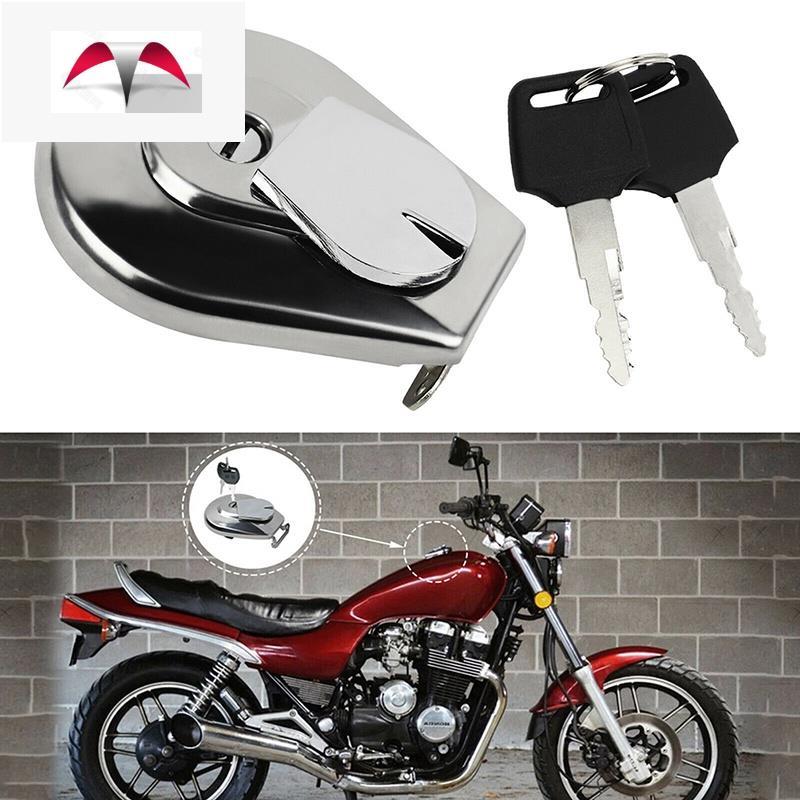 ฝาถังน้ํามันเชื้อเพลิงล็อคกุญแจสําหรับ Honda CB250 550 550SC 650 650SC 700 700SC 750SC VF VT500 700 
