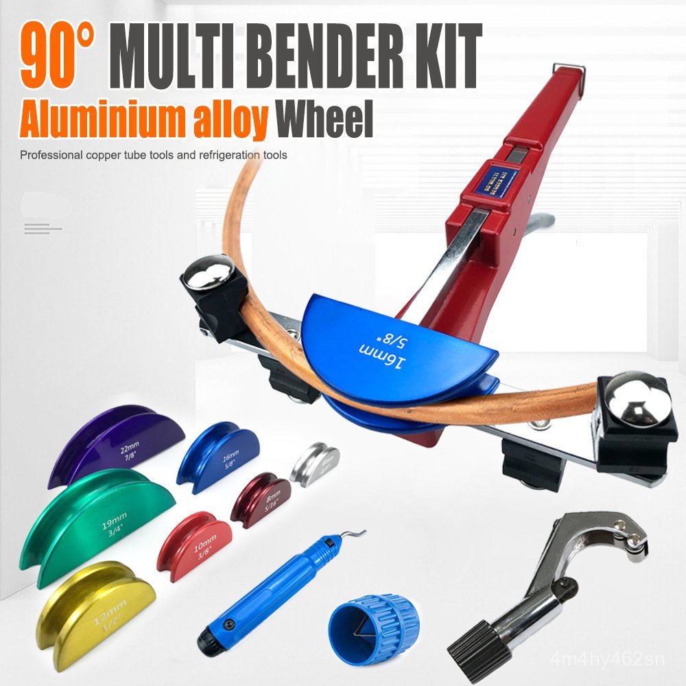 ที่ดัดท่อแบบรวม6-22mm ชุดสี ที่ดัดท่อทองแดงแบบประหยัดแรงงาน CT-999F-C 7LMJ