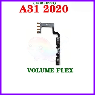 ปุ่มปรับระดับเสียงเปิดปิดไฟ Flex สําหรับ OPPO A31 2020 ปุ่มปุ่มด้านข้างแบบขึ้นลงสายริบบิ้น