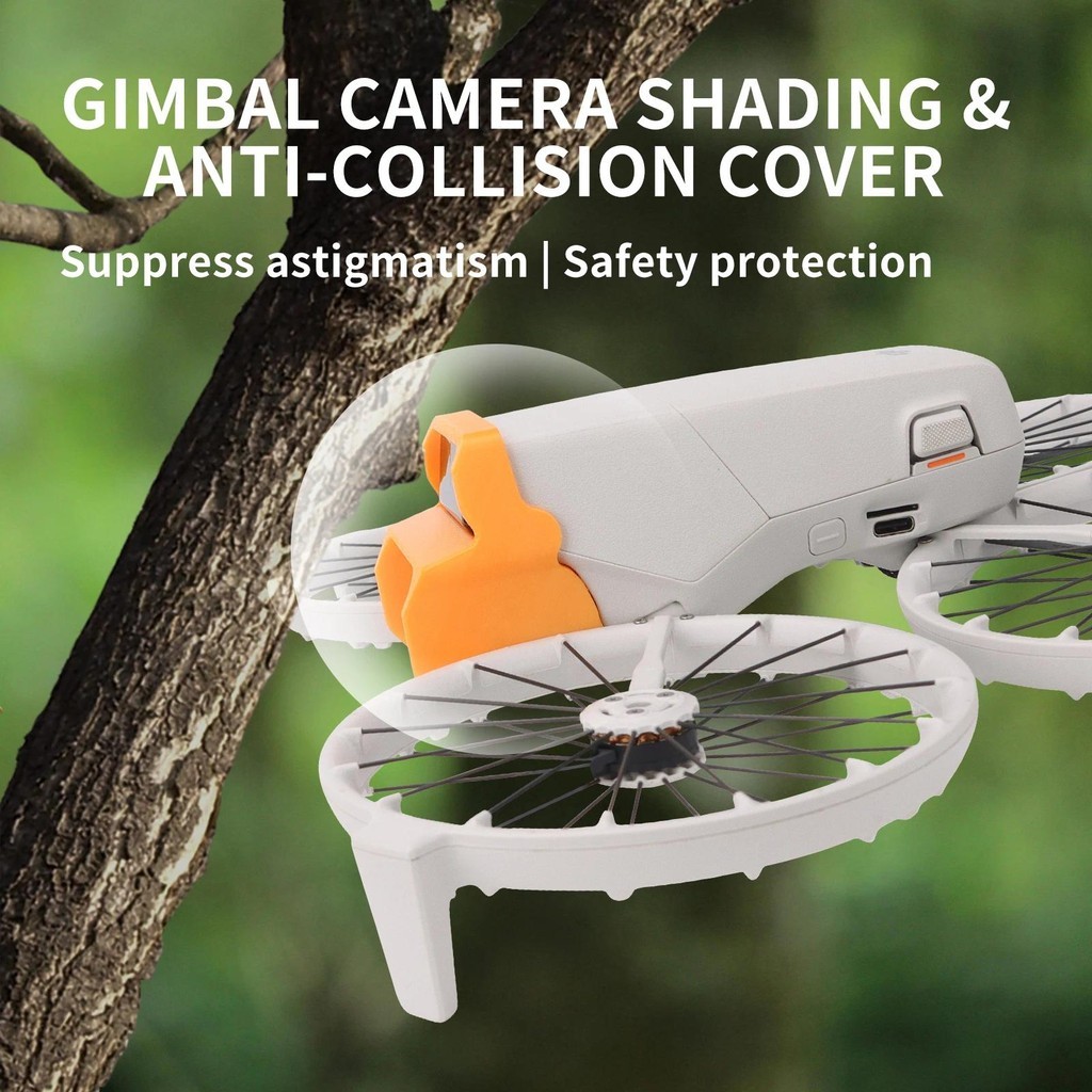 กล้องgimbalแรเงาguardสําหรับdji Flip Anti-collision Anti-Scrachเลนส์sunhoodสําหรับDJI Flip Droneอุปกรณ์เสริม