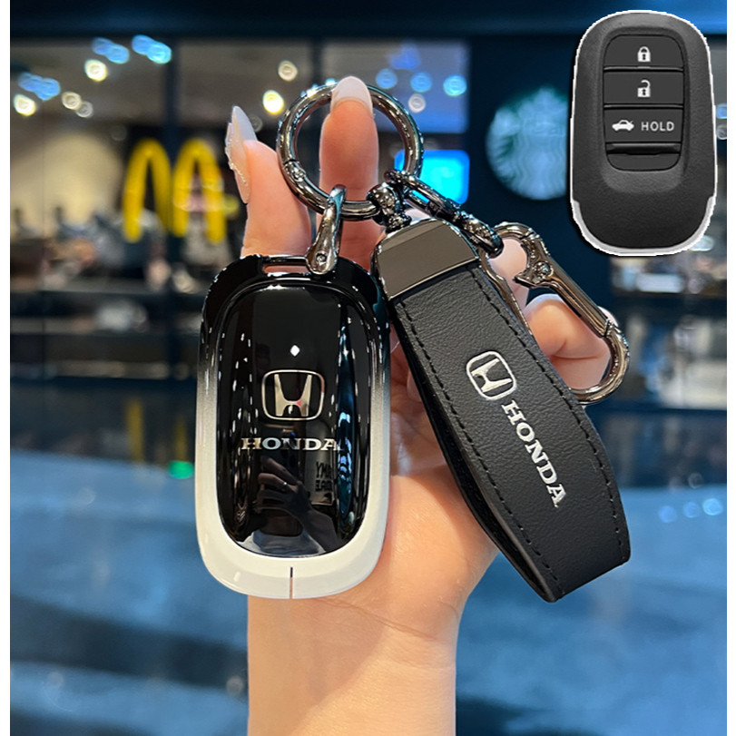 เคสกุญแจรีโมทรถยนต์ สําหรับ Honda Civic RS FE HRV 2024 2025 Accord CRV G6 ของแต่งรถยนต์ พวงกุญแจ