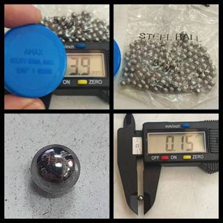 ลูกปืน ลูกปืน 4 มิล รถเข็นล้อใหญ่ ขนาด 5/32