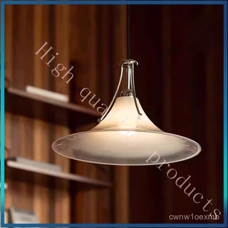 Bauhaus Design Magnolia Pendant Light for Restaurant, Homestay, Hotel, High-End Glass Pendant Light 