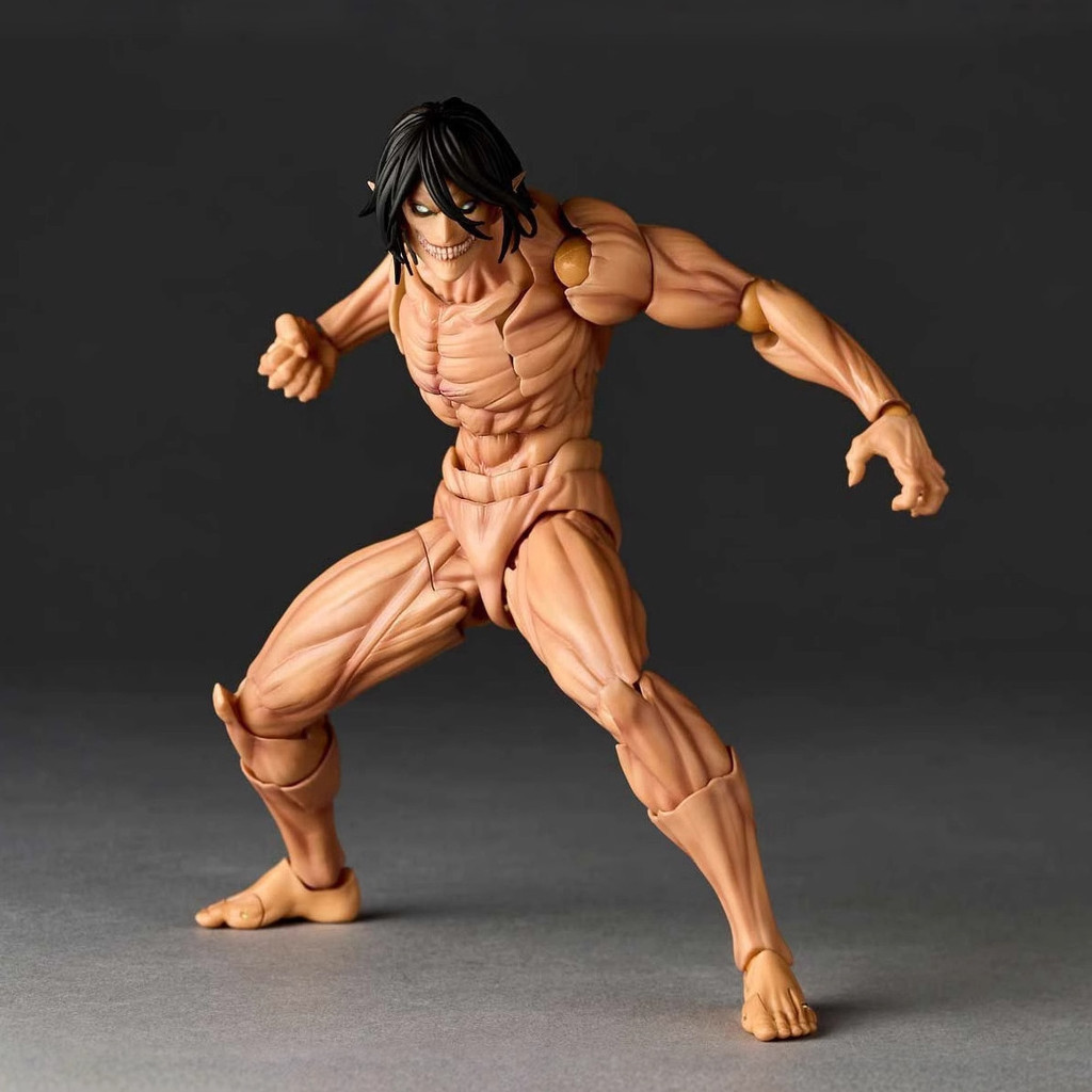 Revoltech Amazing Yamaguchi Attack on Titan Eren Yeager Titan รุ่น Super Action Figure ของเล่น