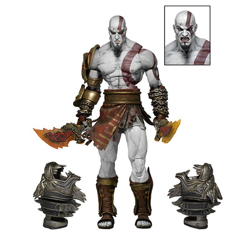 NECA God of War 3 Kratos Super Action Figure Model Toy[รุ่น Ultimate]