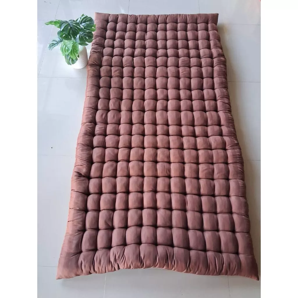 ที่นอนใยฝ้ายขาว ขนาด 105×200cm. thumbnail 3