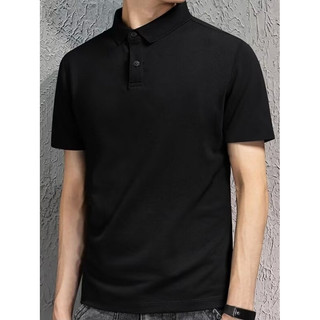 เสื้อยืดโปโลแขนสั้น 4 สี แฟชั่นหน้าร้อน สไตล์เกาหลี ผู้ชาย ไซส์ M - 3XL