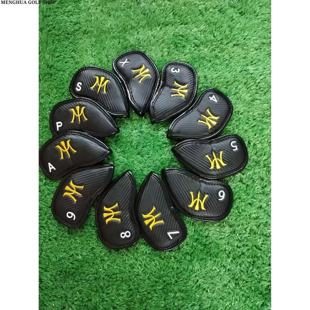 Miura Golf Club Head Cover ฝาครอบสำหรับไม้ เหล็ก และพัตเตอร์ ครบชุด