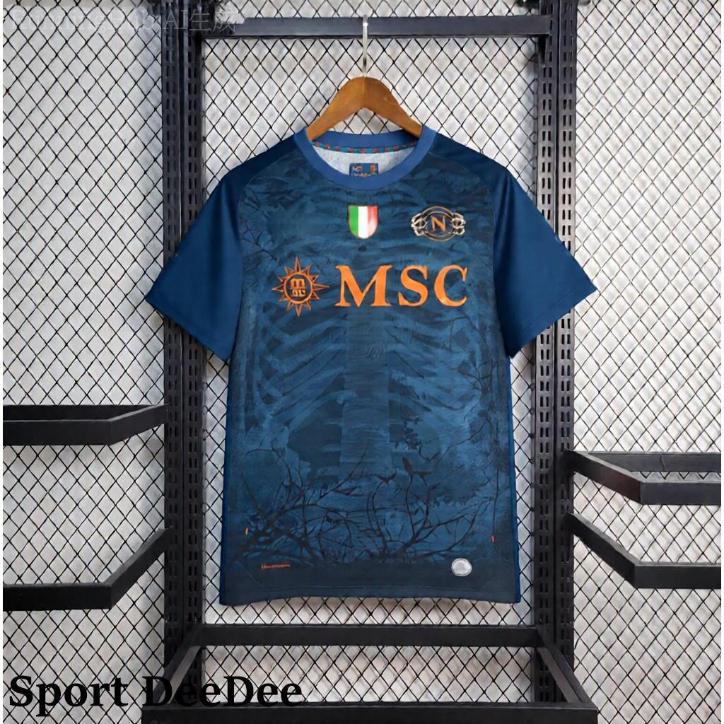 Sport DeeDee！เสื้อ Napoli Halloween Blue สำหรับปาร์ตี้แฟนคลับ พร้อมให้คุณสวมใส่ได้ทั้งหมดจากไซส์ S ถ