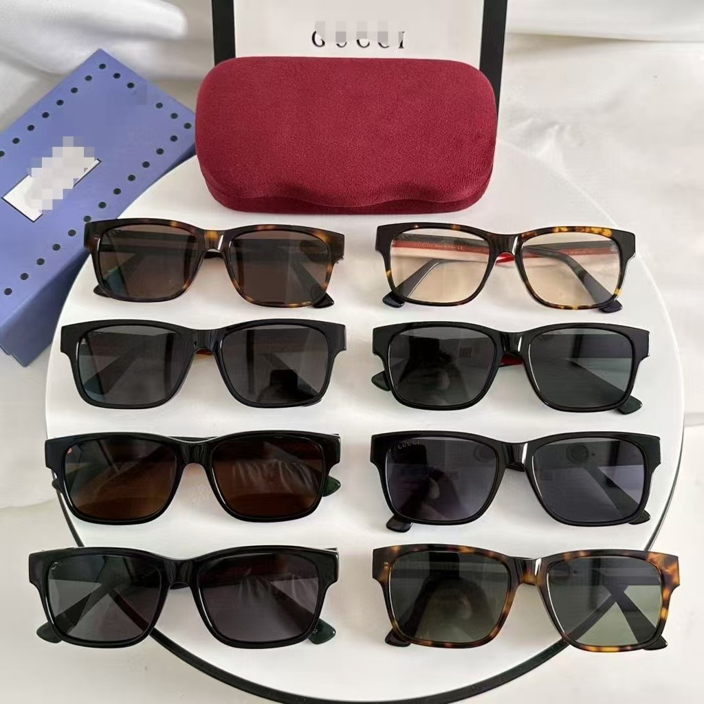 Square Frame Sunglasses for Women, Men's High-End Sunglasses GG0340Women's high-end sunglasses