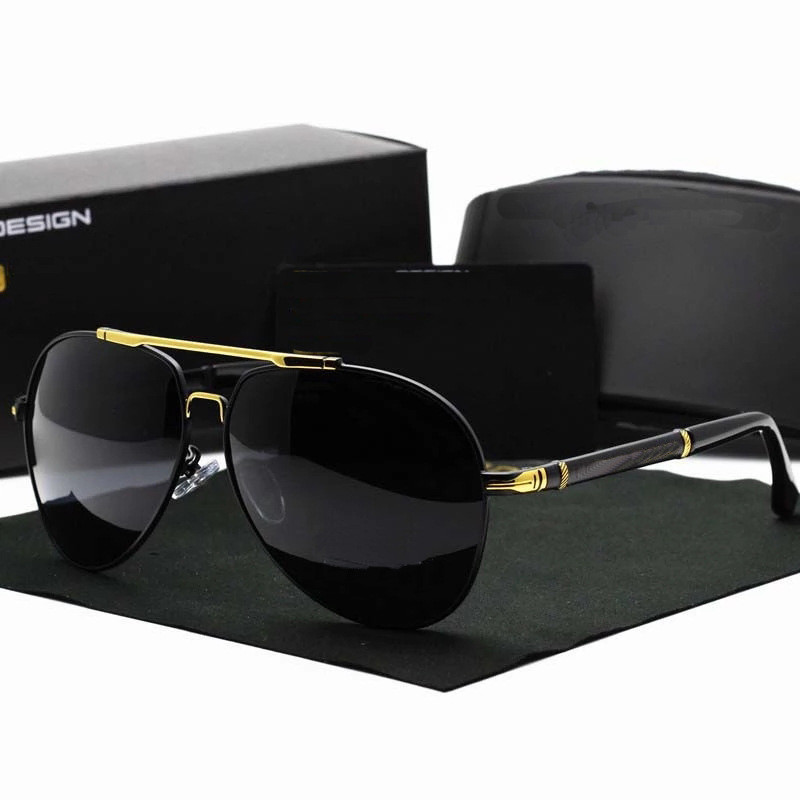 High-end polarized men's sunglasses Cool driving sunglasses8755