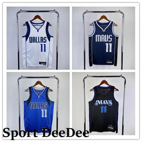 Sport DeeDee！Dallas Mavericks No.11 Kyrie Irving เสื้อบาสเก็ตบอลพร้อม LOGO Vest City edition Jersey 