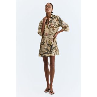 H&M(เอชแอนด์เอ็ม) เดรสทรงหลวมแบบทูนิก ผู้หญิง 1327107_2