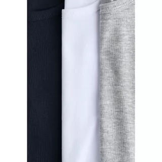 H&M(เอชแอนด์เอ็ม) เสื้อกล้ามผ้าคอตตอน แพ็ก 3 ตัว Boys 3-pack cotton vest tops 1237524_5