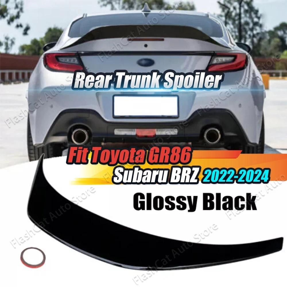 สําหรับ Toyota GR86 สําหรับ Sabaru BRZ 2022 2023 2024 รถด้านหลังหลังคากีฬาสปอยเลอร์หาง Wing Trunk Sp