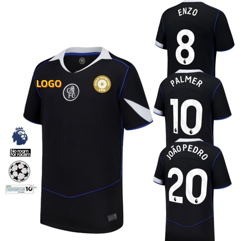 CFC 25/26 Fans Edition เสื้อยืดเสื้อฟุตบอลแขนสั้น 3rd สําหรับผู้ชายพร้อม S-4XL #20 JOÃO PEDRO