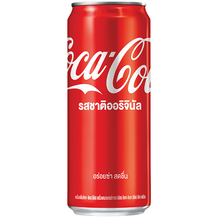 [8851959132012] Coke Cola Can 325ml โค้ก คลาสสิก (กระป๋อง) 325 มล.