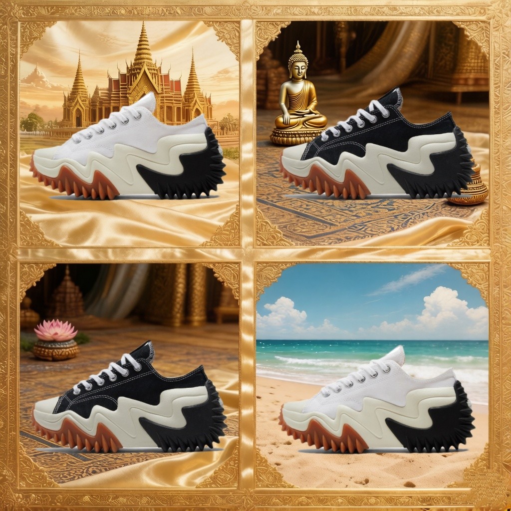 converse RUN STAR รองเท้าผ้าใบผู้ชาย รองเท้าผ้าใบ ✅ สินค้าช็อปไทย- รับประกันของแท้ 💯