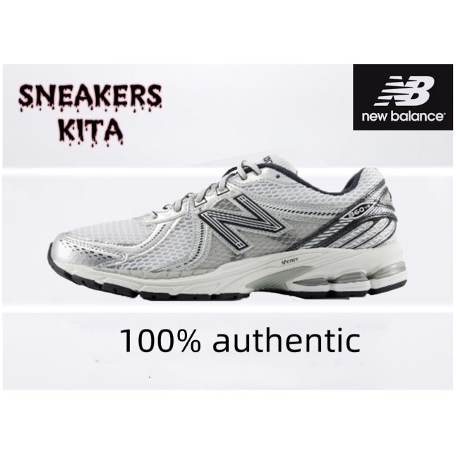 New Balance 860 v2 Life and Leisure Shoes White/Silverของแท้ 100 %