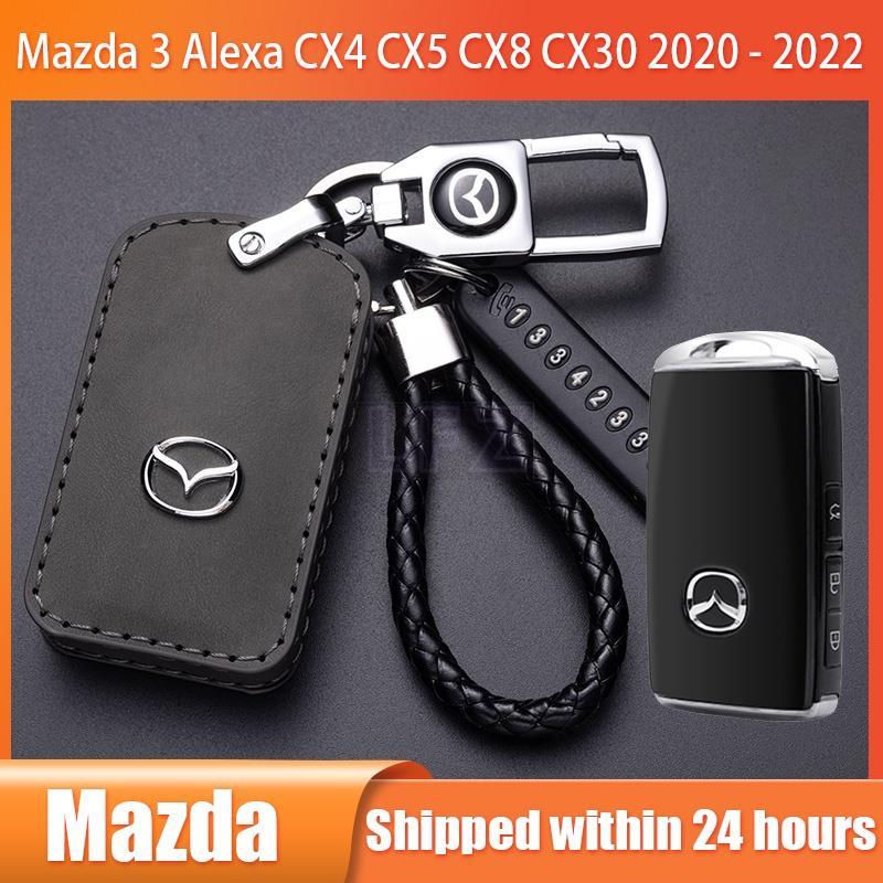 เคสกุญแจ For Mazda 3 2020 - 2023 All New CX5 2023 Alexa CX4 CX5 CX8 CX30 2020 - 2022 เคสกุญแจรถยนต์