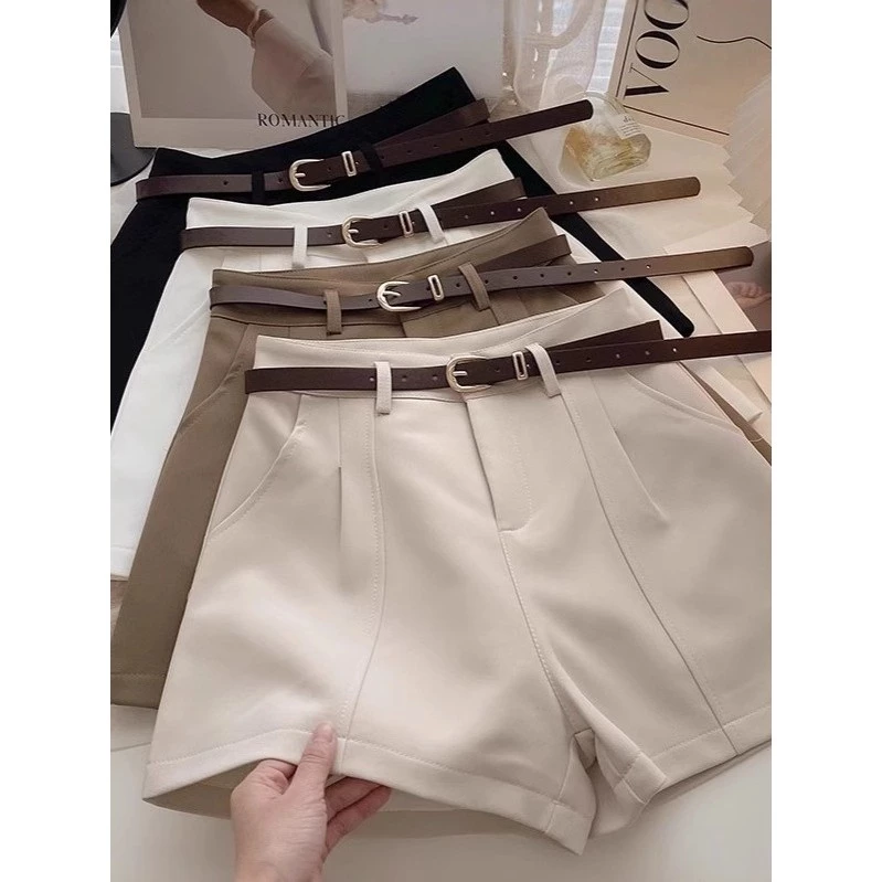กางเกงขาสั้น กางเกงสูทผู้หญิง ใส่ทำงานclothing มีพร้อมส่ง