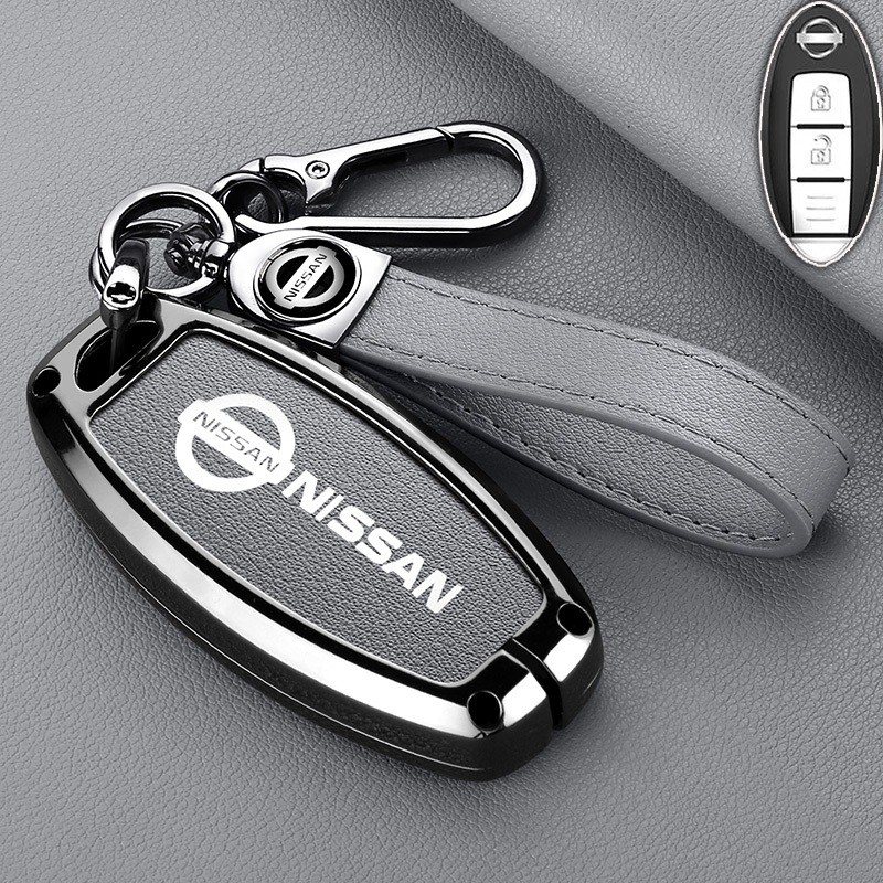 เคสกุญแจรถยนต์ สําหรับ Nissan Almera Sylphy Teana X - Trail เคสกุญแจ nissan Altima Sentra Titan Rogu