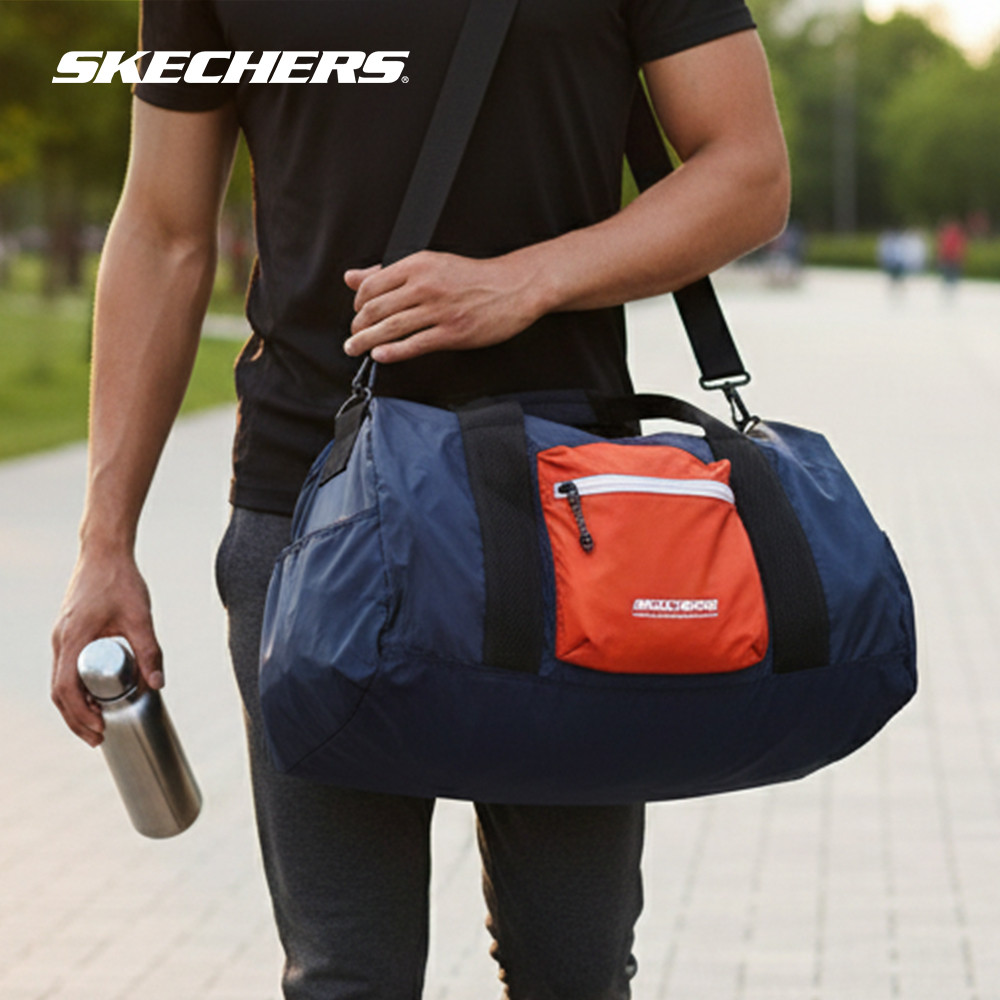Skechers สเก็ตเชอร์ส กระเป๋าดัฟเฟิลยูนิเซ็กส์ Unisex Duffle Bag Accessory - SL225U221-NV04