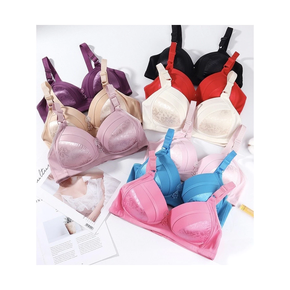 เสื้อในไซส์ใหญ่ 101#AD Bra ไร้โครง ไซส์จัมโบ้ บิ๊กไซส์ บราไม่มีโครง ชุดชั้นในสำหรับสาวอวบ คัพC เก็บทรงดีมากๆ ใส่สวยเต็ม