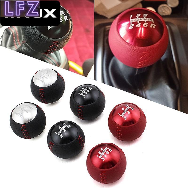 【LFZ】Mugen หัวเกียร์ JDM 5 6 ความเร็ว สําหรับ Honda Civic Accord City FD2 FN2 EP3 TYPE R DC2 DC5 AP1