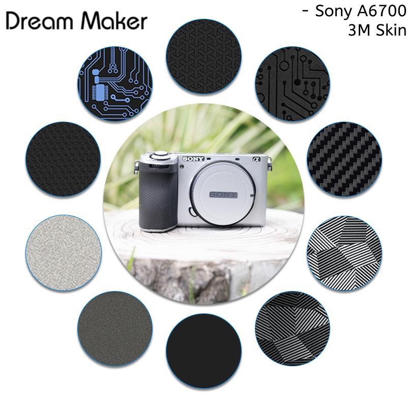 a6700 กล้อง 3M สติกเกอร์ผิวสําหรับ Sony A6700 α6700 Alpha6700 ILCE-6700 กล้อง Residual-free Anti-Scr