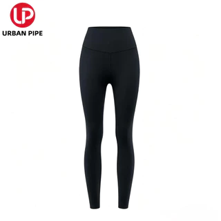 URBAN PIPE กางเกงโยคะขายาว กางเกงเลกกิ้ง กางเกงออกกำลังกายผู้หญิงเป้าไม่ยิ้มแบบไร้ตะเข็บหน้าเป้าเก็บสัดส่วน yg02