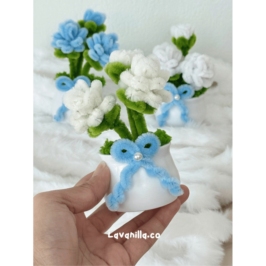 [มีส่งด่วน] กระถางดอกมะลิ รุ่น Ivy ขนาด 11 cm. กระถางดอกมะลิจิ๋ว ของขวัญวันแม่