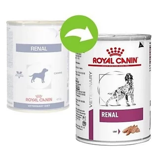 โปรดอ่านก่อนสั่ง Royal Canin Renal สุนัขโรค ไต กระป๋อง 410gX12กระป๋อง